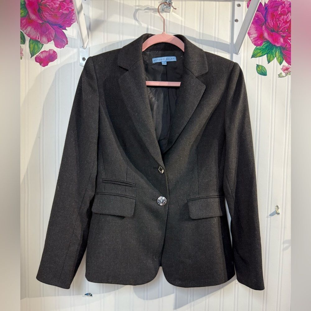 Antonio Melani Black Blazer for Women‎ size 2